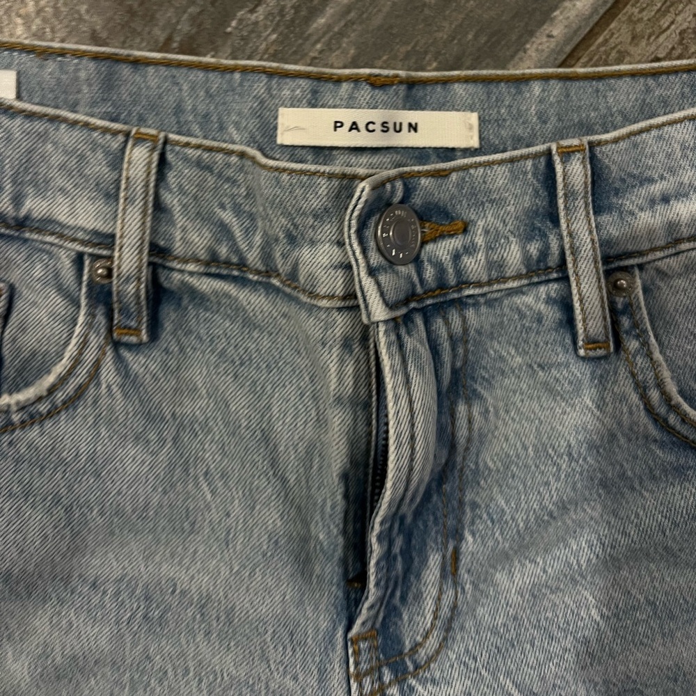 Pacsun longline jean shorts - Picture 8 of 9